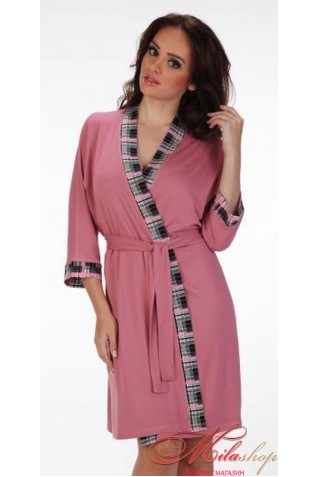 Женский халат De Lafense 916